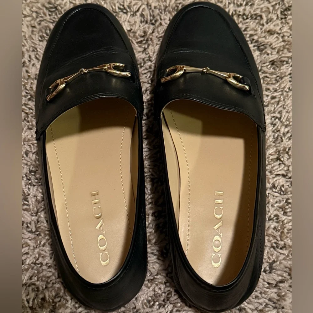 Coach Hayley Leather Loafer - Picture 2 of 4